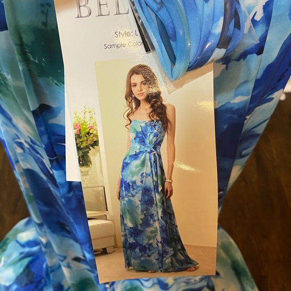 3 for $75! Fleur Chiffon Long Dress size 12 - Picture 6 of 7